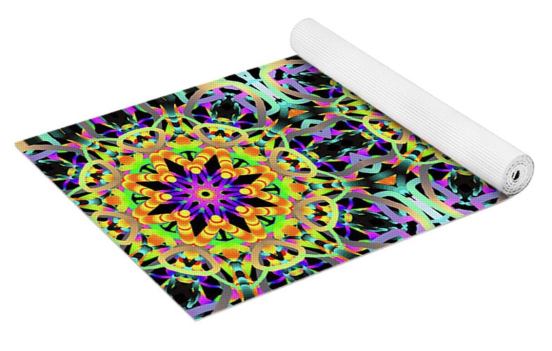 Carnival Kaleidoscope - Yoga Mat