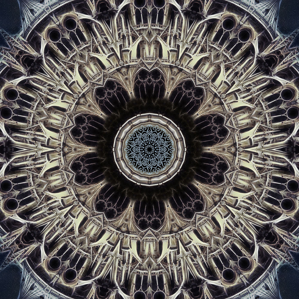 Cathedral Kaleidoscope Digital Image Download