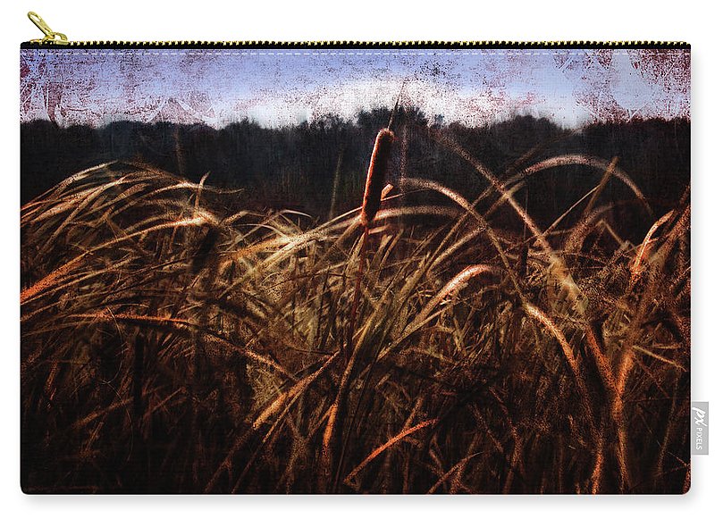 Cattails In The Wind - Carry-All Pouch