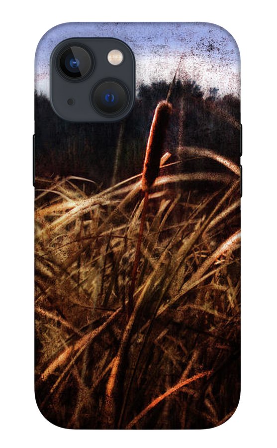 Cattails In The Wind - Phone Case