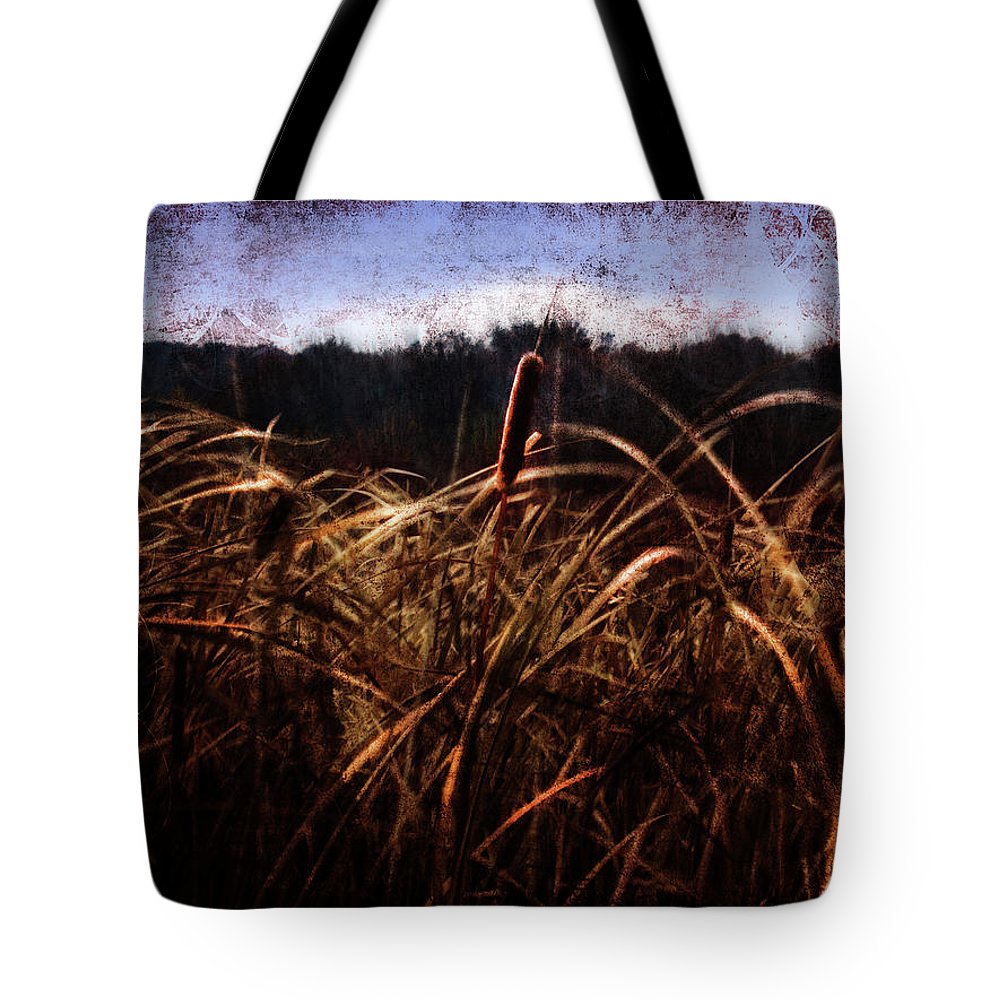 Cattails In The Wind - Tote Bag