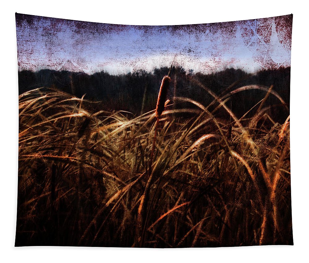 Cattails In The Wind - Tapestry