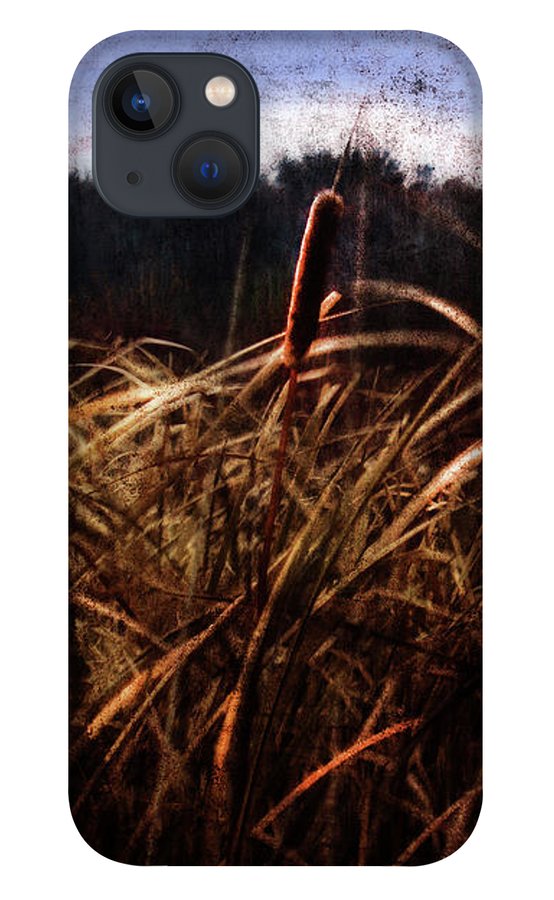 Cattails In The Wind - Phone Case