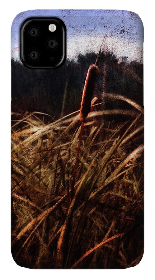 Cattails In The Wind - Phone Case