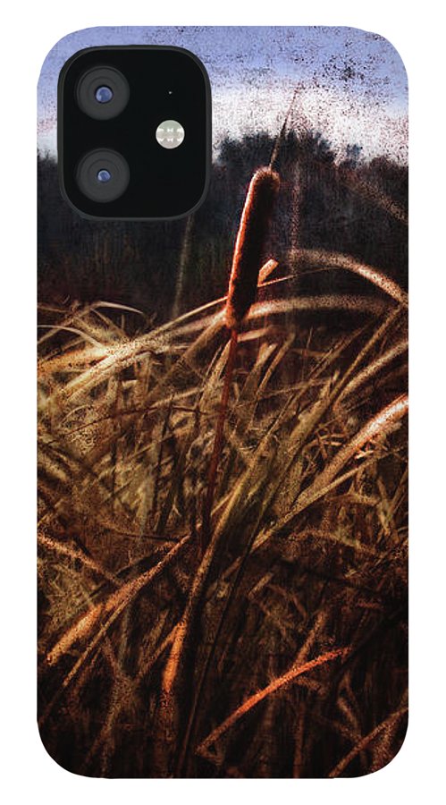 Cattails In The Wind - Phone Case