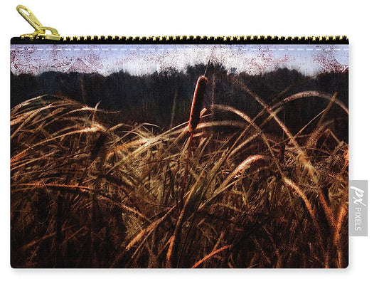 Cattails In The Wind - Carry-All Pouch