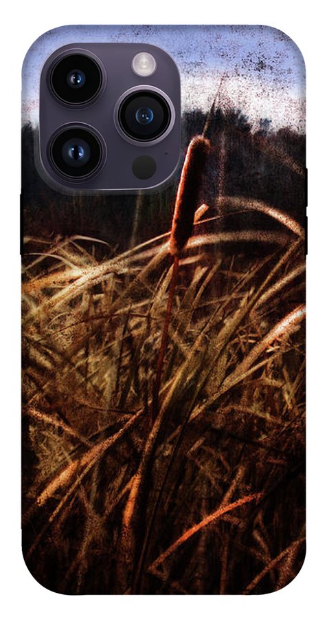 Cattails In The Wind - Phone Case