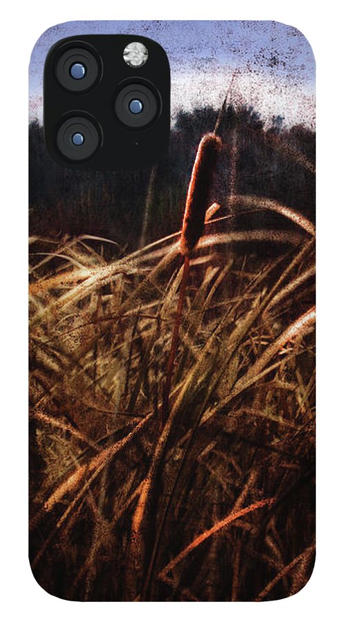 Cattails In The Wind - Phone Case