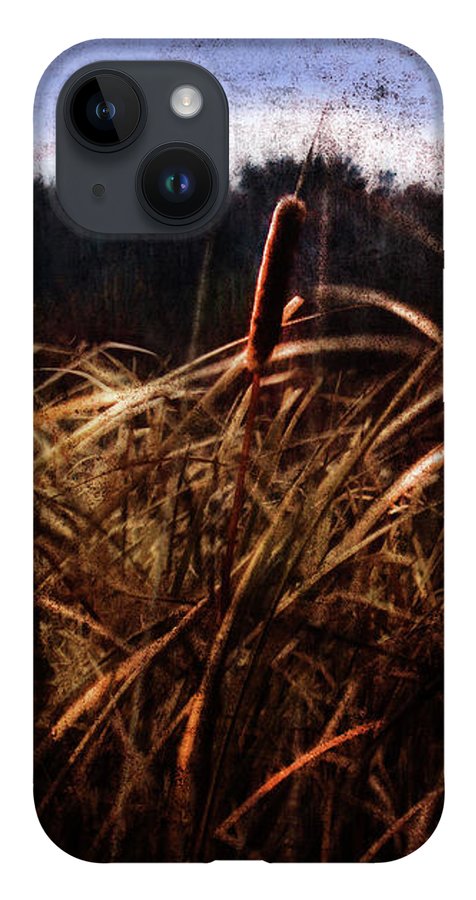 Cattails In The Wind - Phone Case