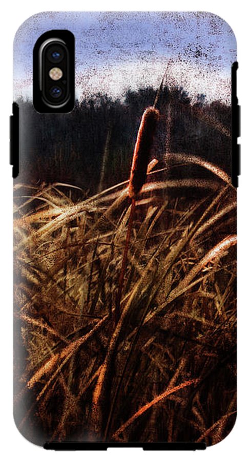 Cattails In The Wind - Phone Case