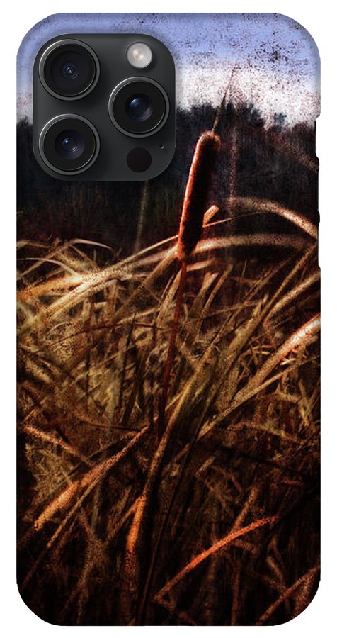 Cattails In The Wind - Phone Case