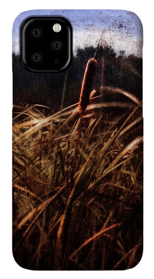 Cattails In The Wind - Phone Case