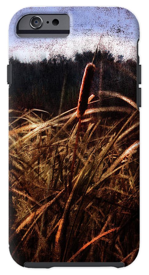 Cattails In The Wind - Phone Case