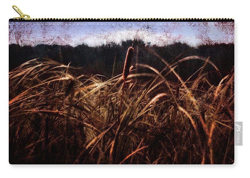 Cattails In The Wind - Carry-All Pouch