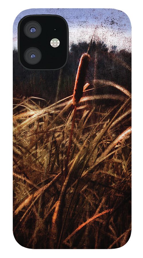 Cattails In The Wind - Phone Case