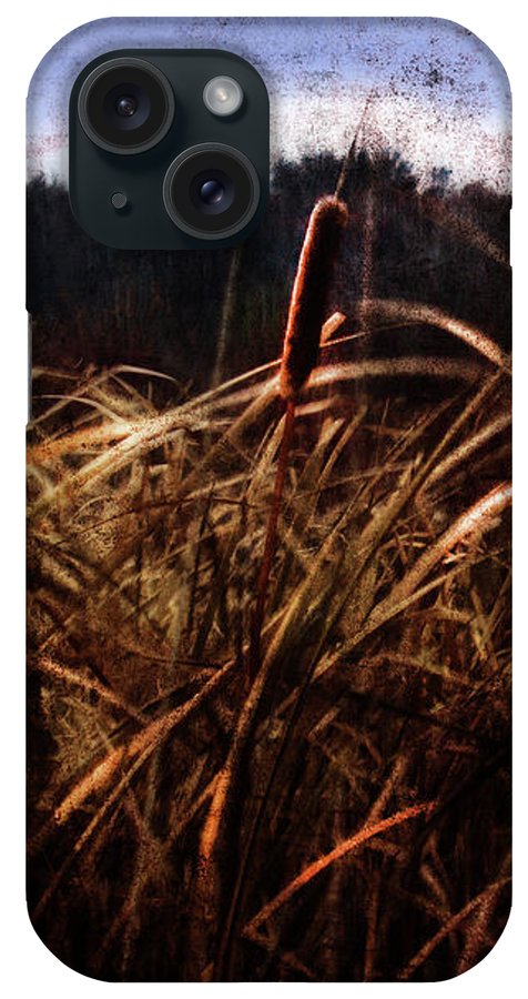 Cattails In The Wind - Phone Case