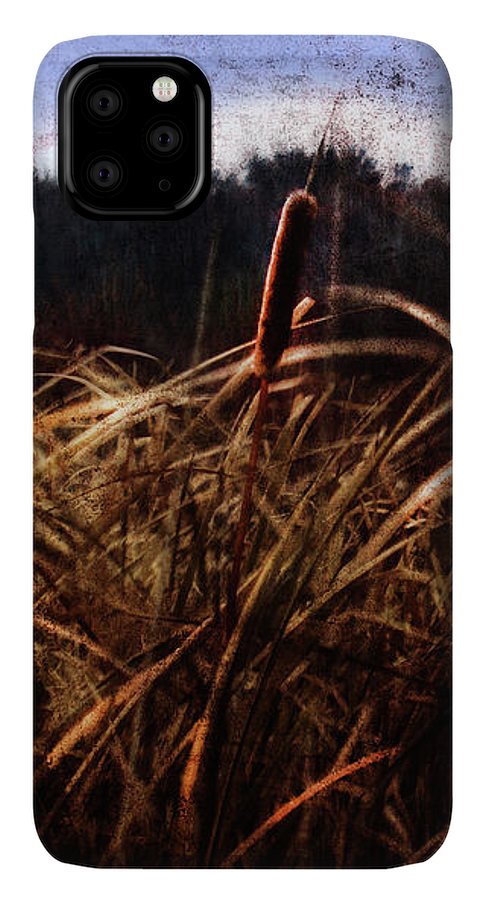 Cattails In The Wind - Phone Case