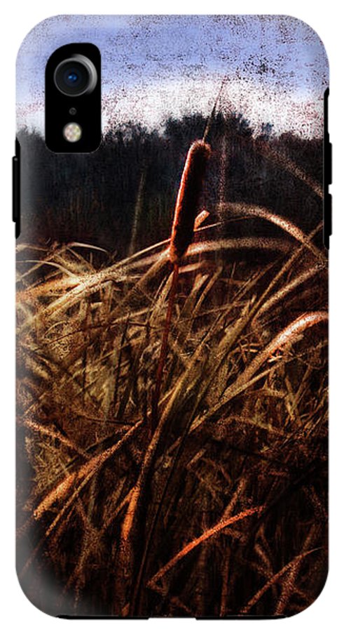 Cattails In The Wind - Phone Case