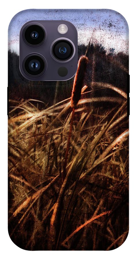 Cattails In The Wind - Phone Case