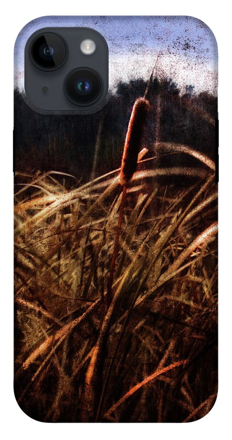 Cattails In The Wind - Phone Case