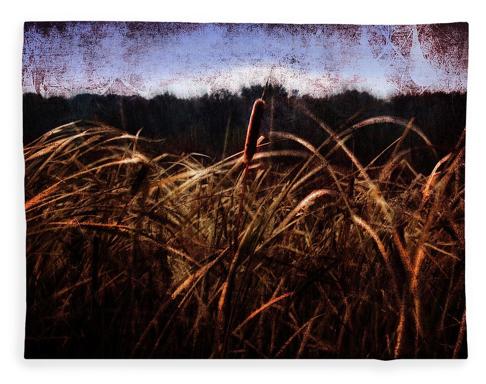 Cattails In The Wind - Blanket