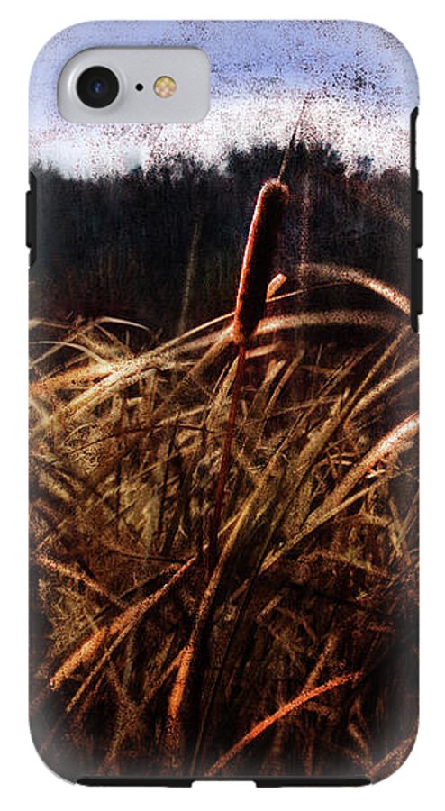 Cattails In The Wind - Phone Case