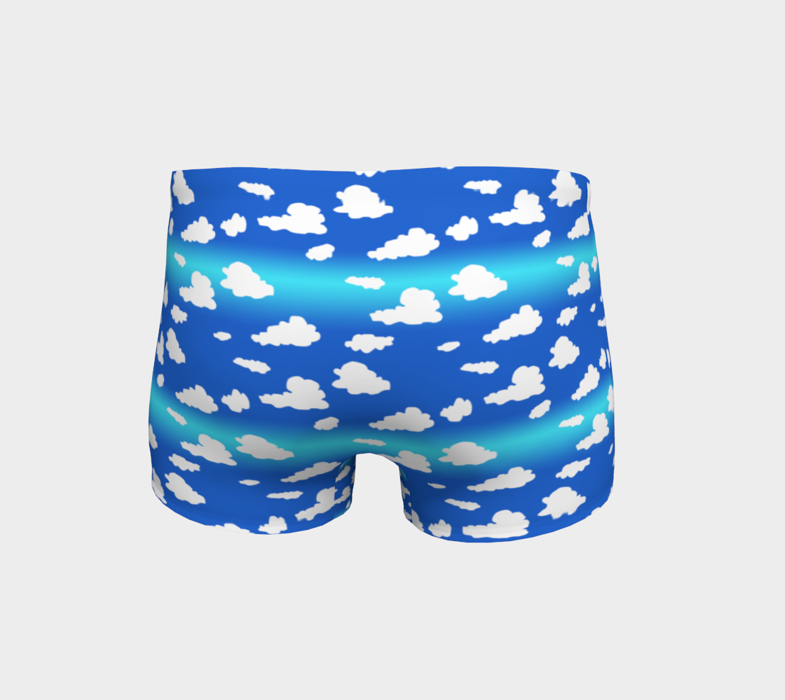 Clouds Pattern Shorts