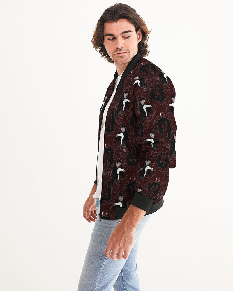 Vampire Pattern Men's Bomber Jacket