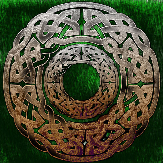 Stone Celtic Knot Circle Digital Image Download