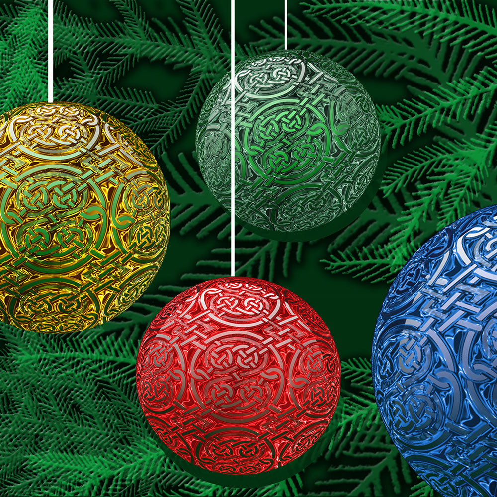 Celtic Ornaments on The Tree digital Image Download