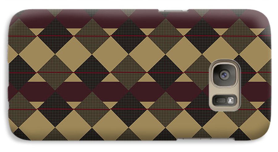 Checkered Brown Plaid - Phone Case