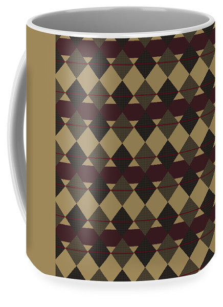 Checkered Brown Plaid - Mug