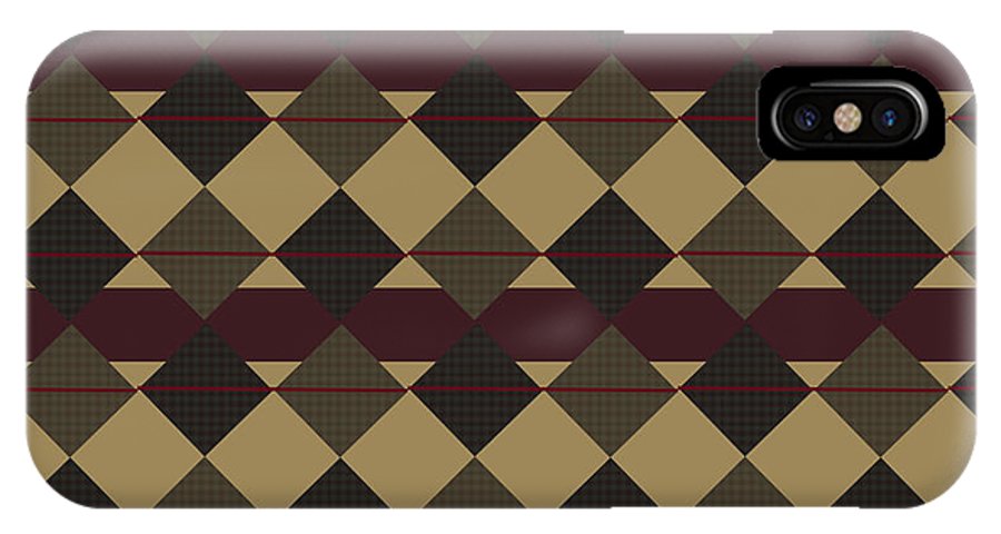 Checkered Brown Plaid - Phone Case