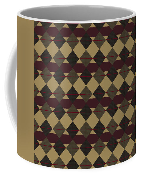 Checkered Brown Plaid - Mug