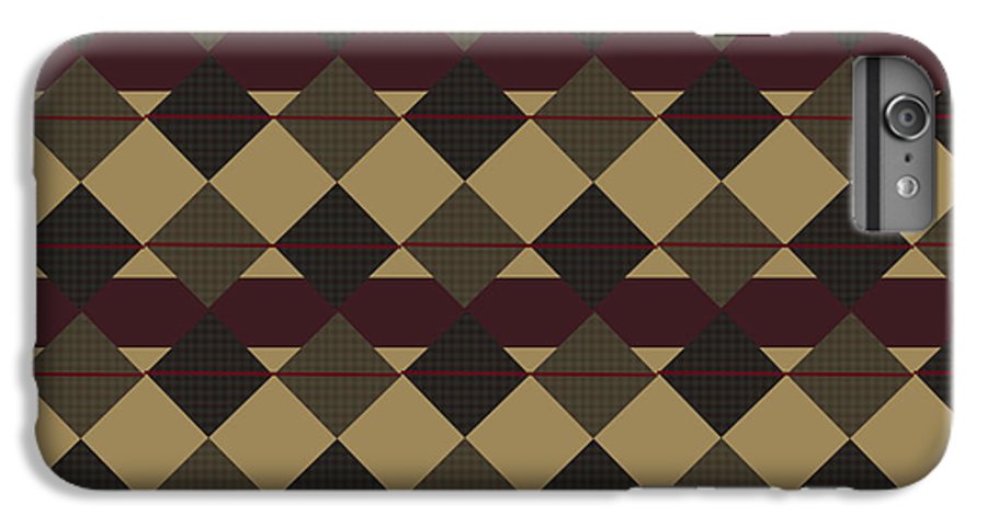 Checkered Brown Plaid - Phone Case