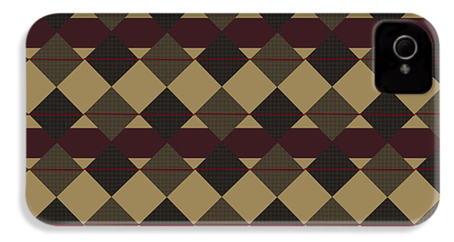 Checkered Brown Plaid - Phone Case