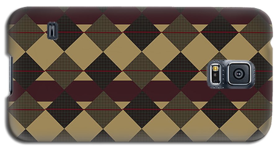 Checkered Brown Plaid - Phone Case