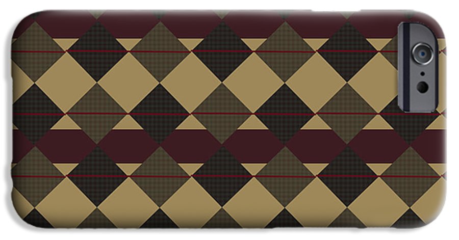 Checkered Brown Plaid - Phone Case