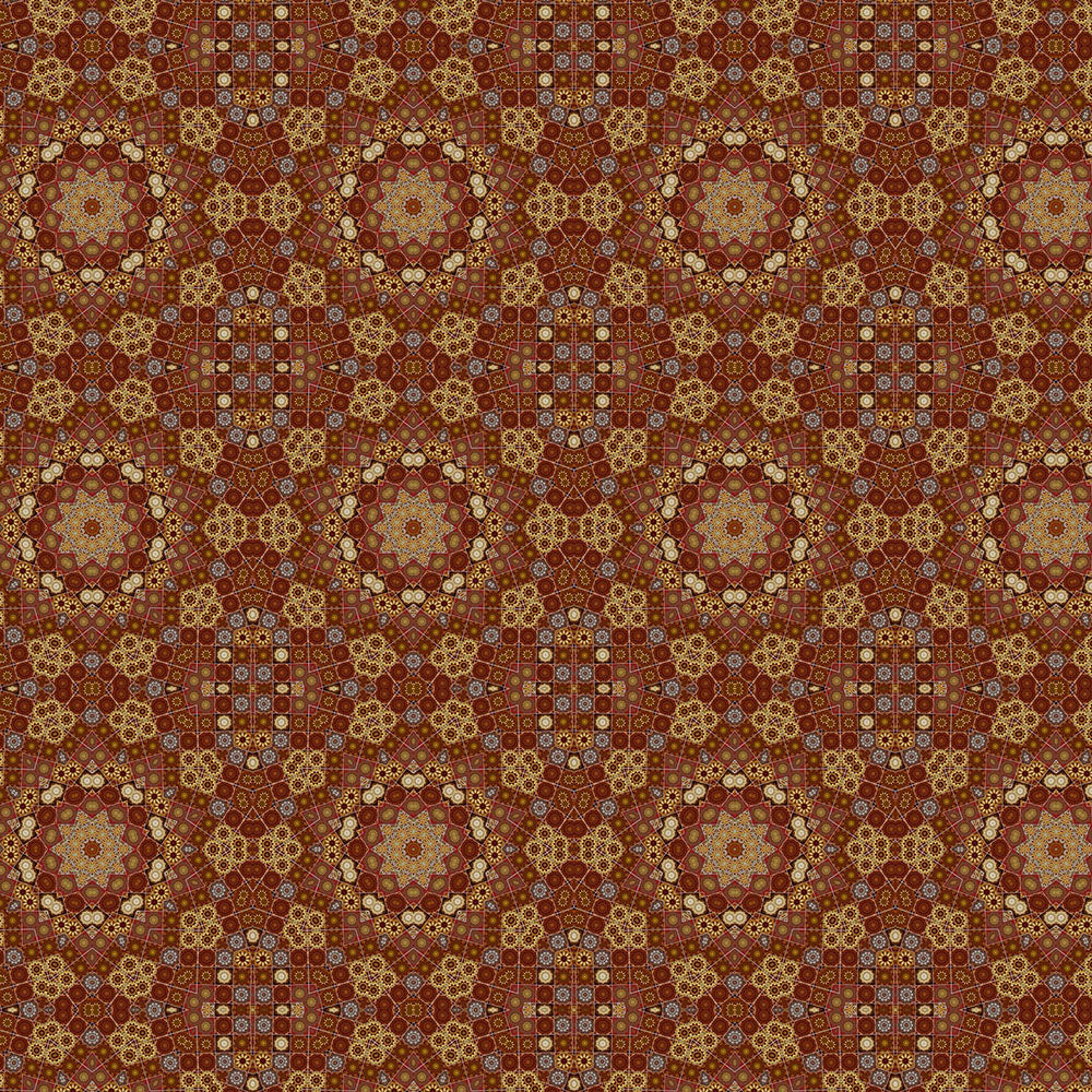 Checkered Star Geometry Digital Image Download