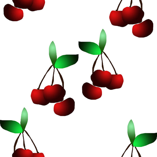 Cherries Pattern Digital Image Download
