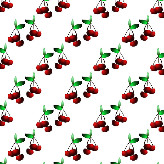 Cherries Pattern Digital Image Download