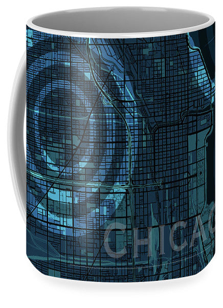 Chicago Map - Mug