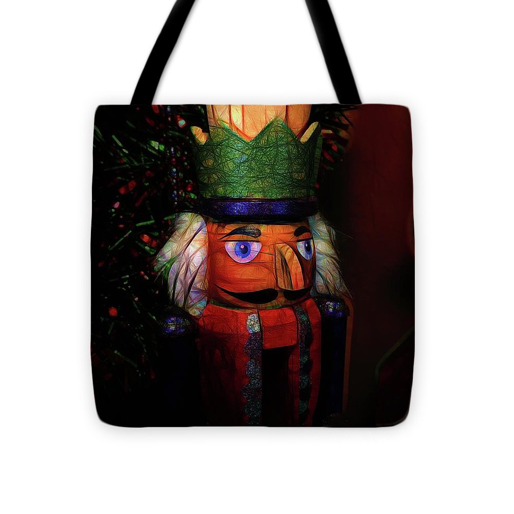 Child's Painted Nutcracker - Tote Bag