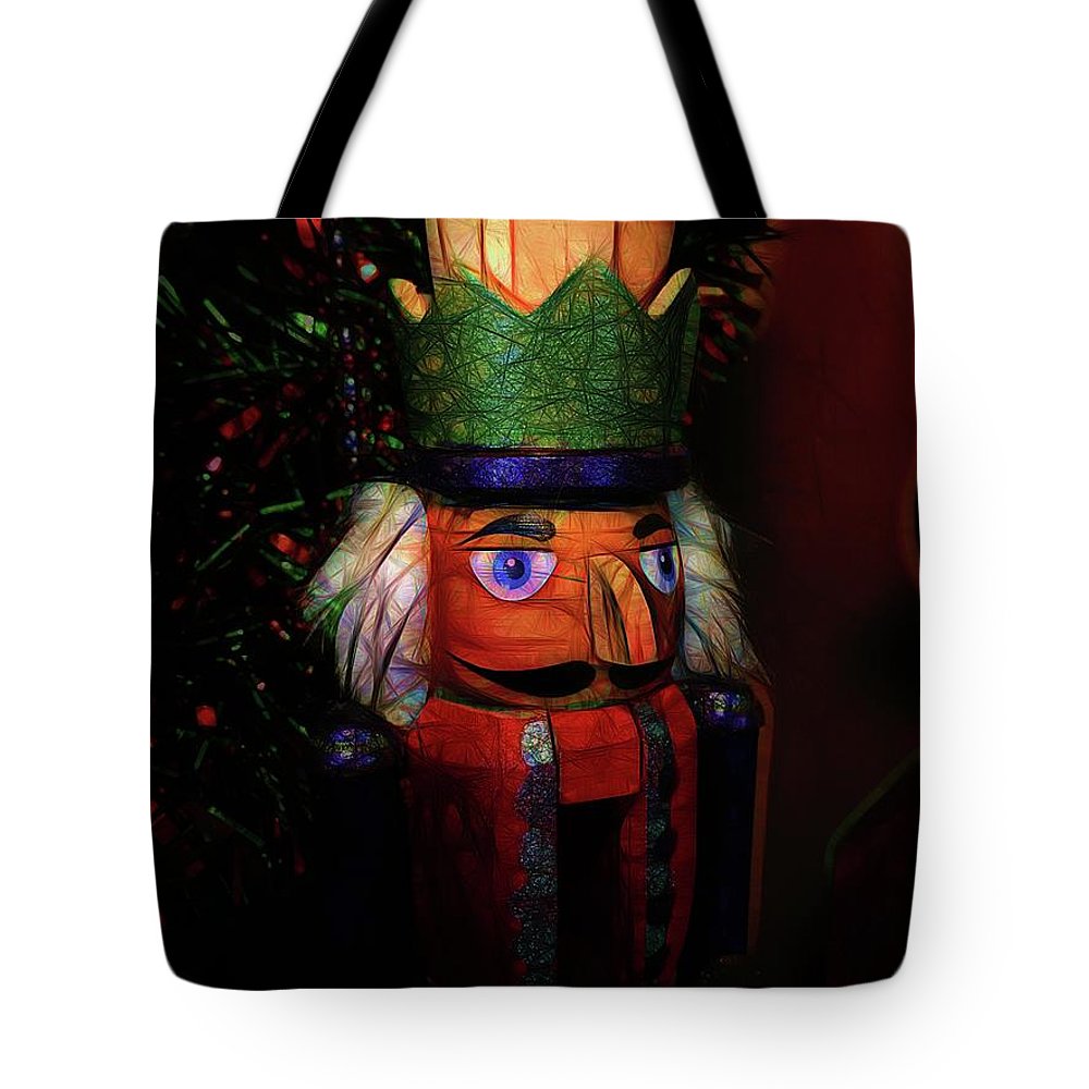 Child's Painted Nutcracker - Tote Bag