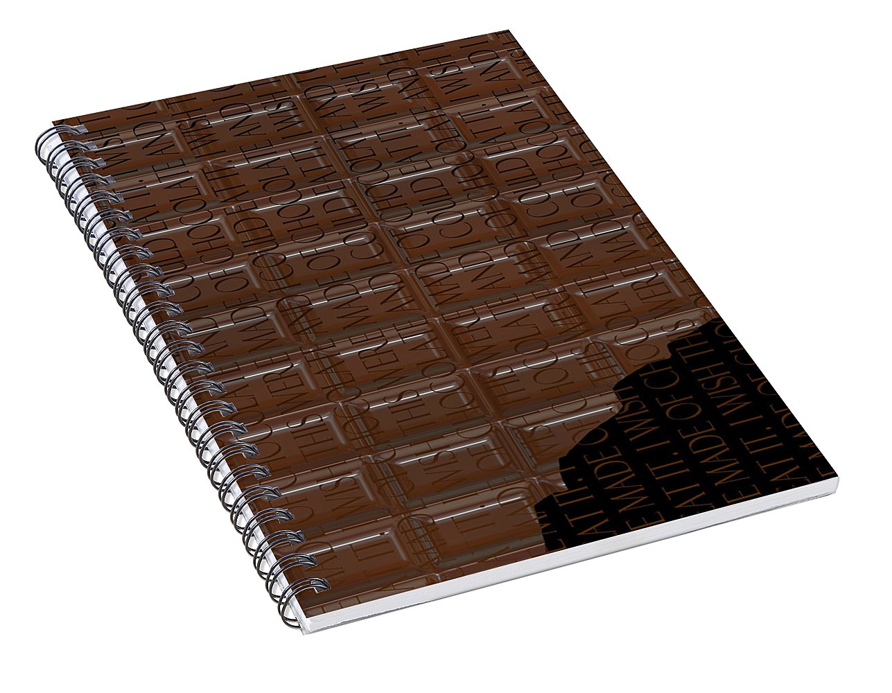 Chocolate Bar - Spiral Notebook