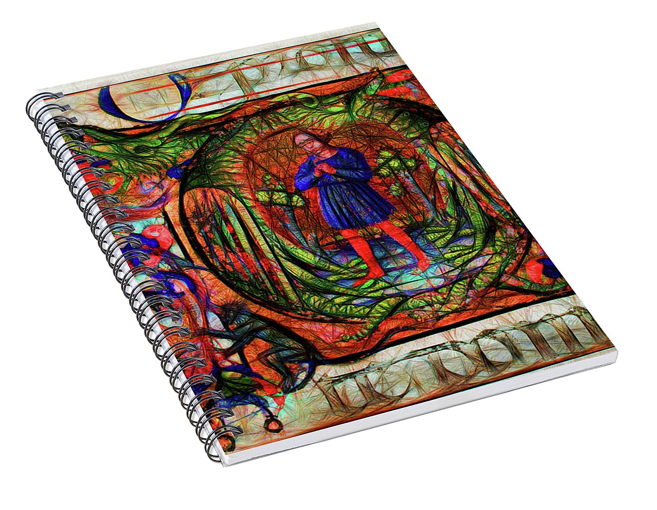 Choir Dragon                                - Spiral Notebook