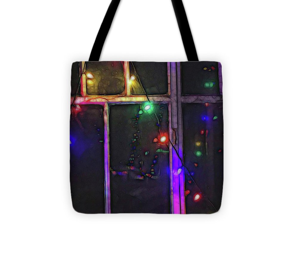 Christmas Light Refraction - Tote Bag