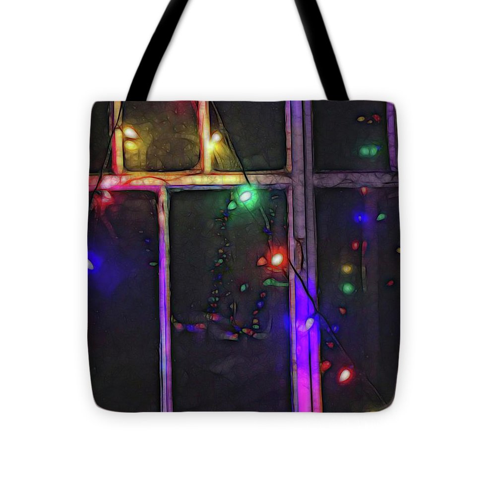 Christmas Light Refraction - Tote Bag