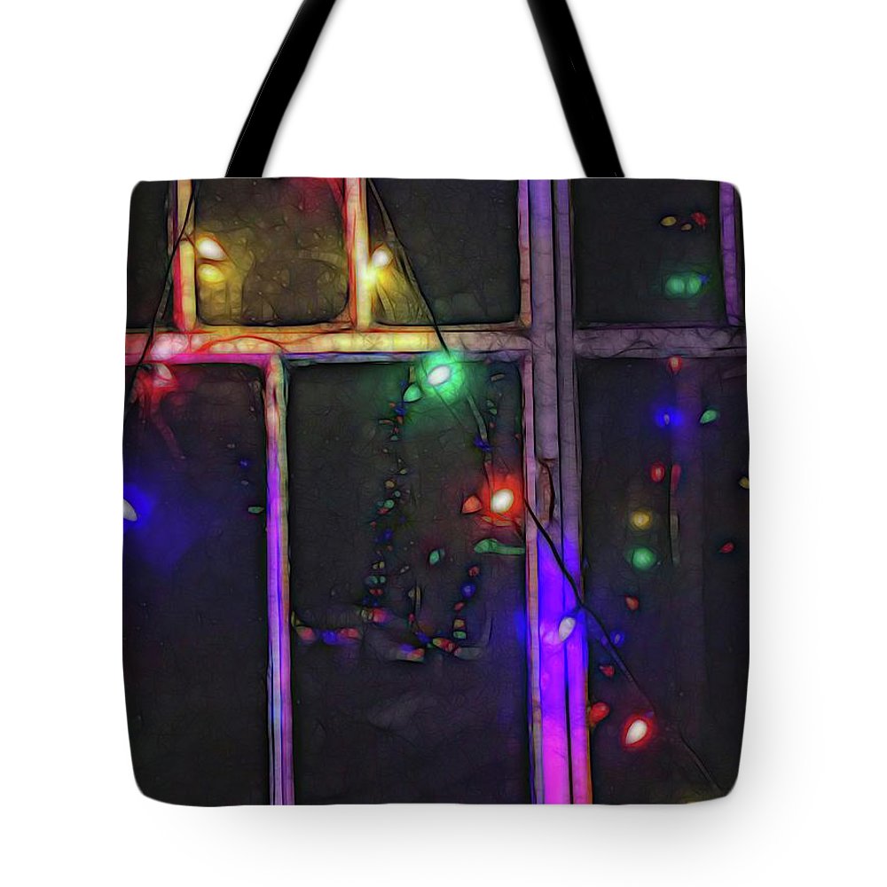 Christmas Light Refraction - Tote Bag