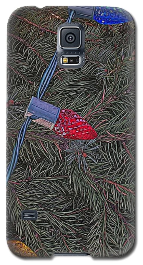 Christmas Lights On The Tree - Phone Case